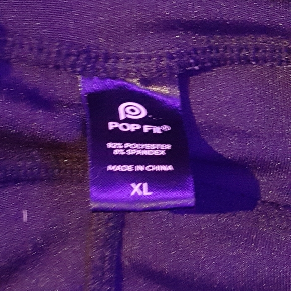 Black leggings with pockets - Picture 3 of 3